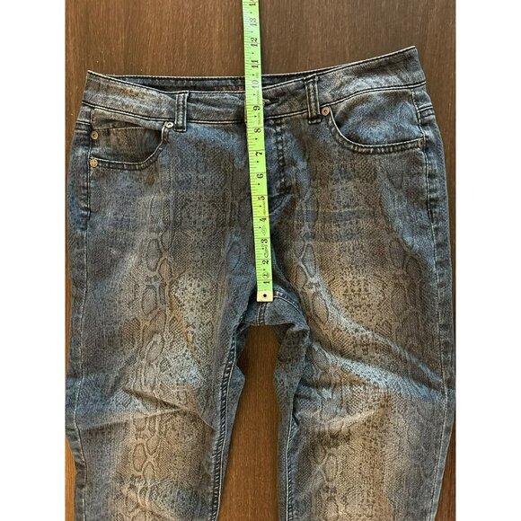 Liverpool Abby Skinny Snake Print Jeans Size 10/30 - Picture 9 of 10